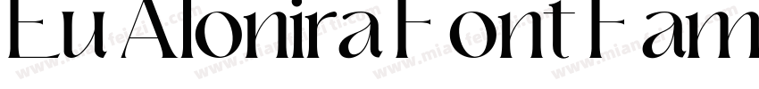 Eu Alonira Font Fami字体转换